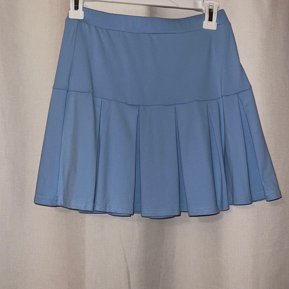 Baby Blue Altar’d State Pleated Skirt